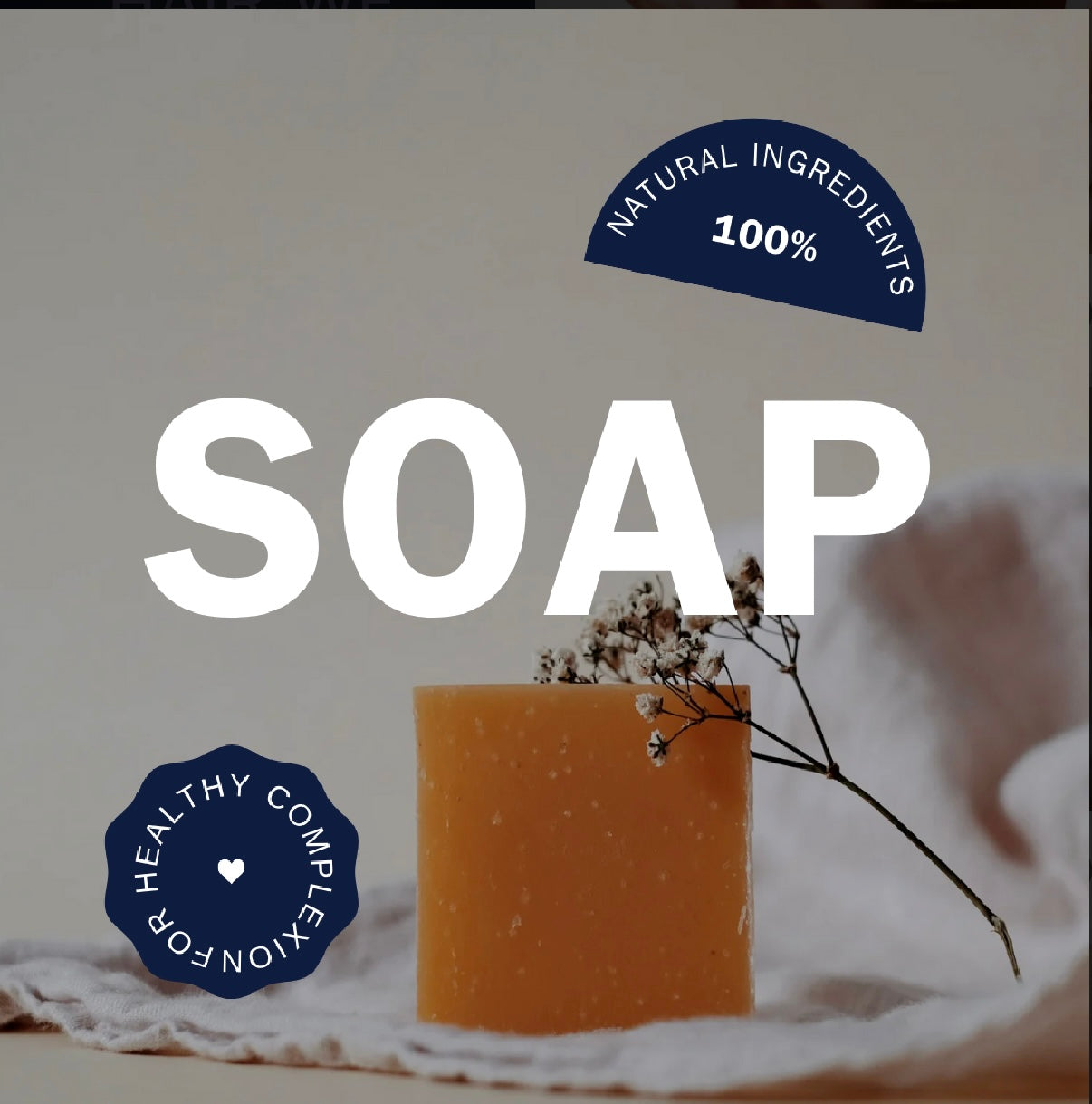 Face soap bar