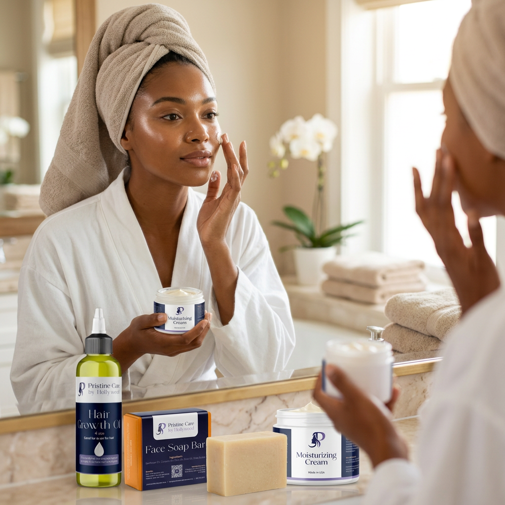 Cosmetic Bundle in-use lifestyle